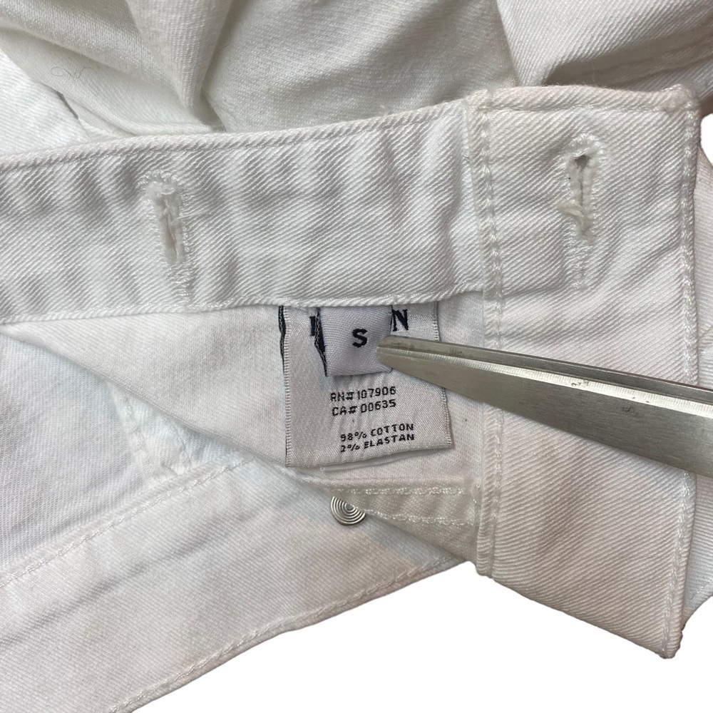 Hudson Signature White Jean Jacket - Picture 6 of 7